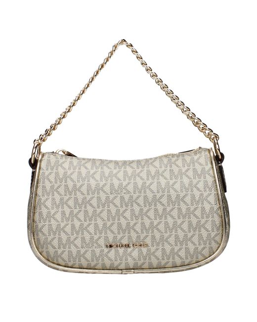 Michael Kors Gray Carmela Fabric Handbag