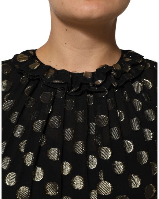 Dolce & Gabbana Black Short Dresses