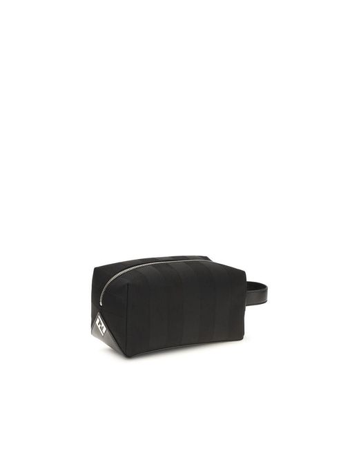 Fendi Black Beige Polyamide Wallet for men