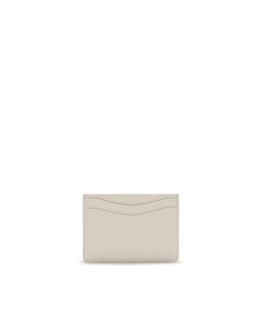 Ganni White Recycled Leather Wallet