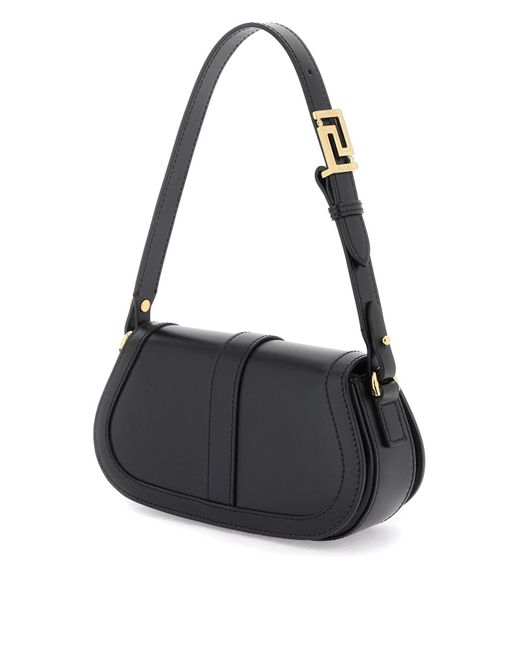 Versace Black 'greca Goddess' Mini Shoulder Bag