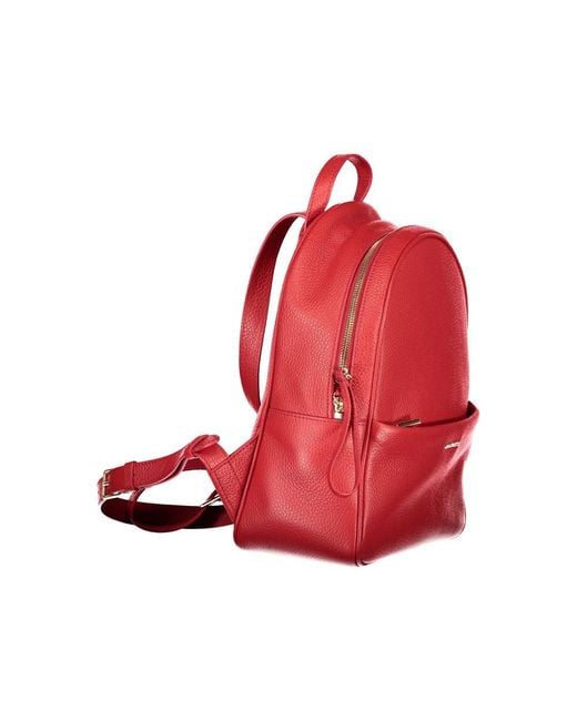 Coccinelle Red Leather 's Backpack