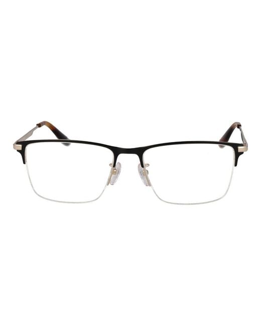 BMW Metallic Black Metal Glasses (frames) for men