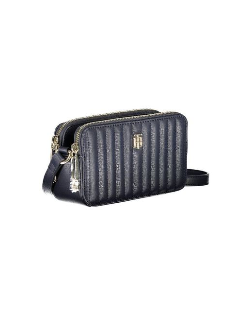 Tommy Hilfiger Blue Polyethylene Handbag