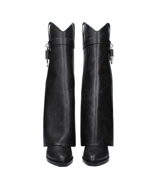 Givenchy Black Leather Boot