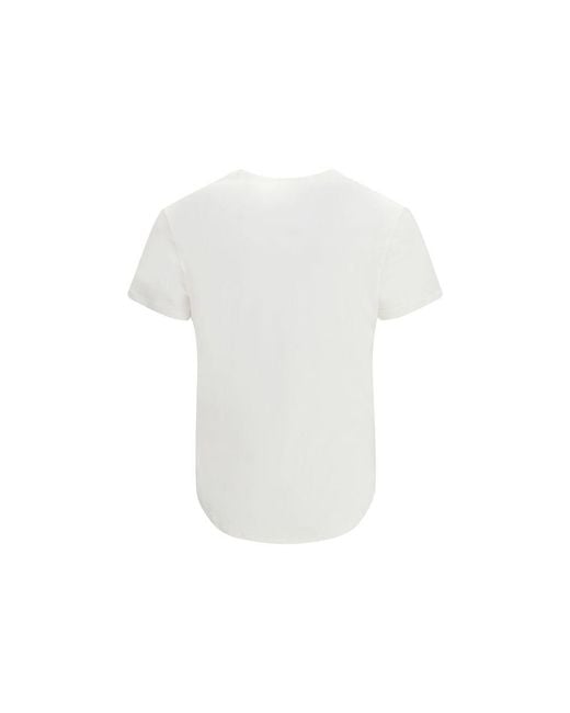 Fendi White Cotton T