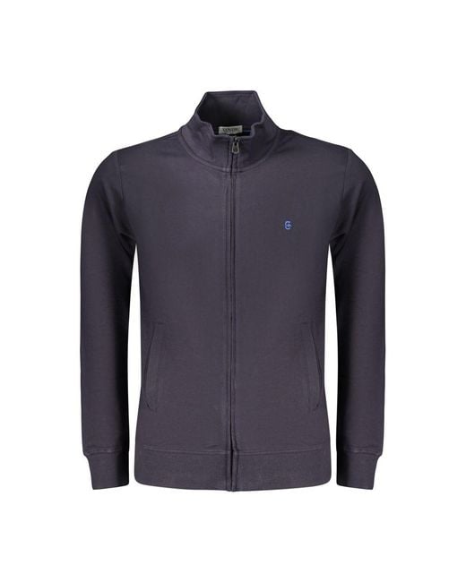 COVERI MOVING Blue Cotton Men's Sweatshirt for men
