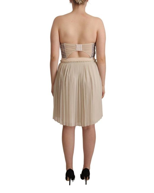 Guess Natural Gues Chic Straples A-Line Dres