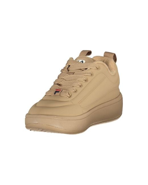 Fila Natural Marrone Polyurethane Sneaker