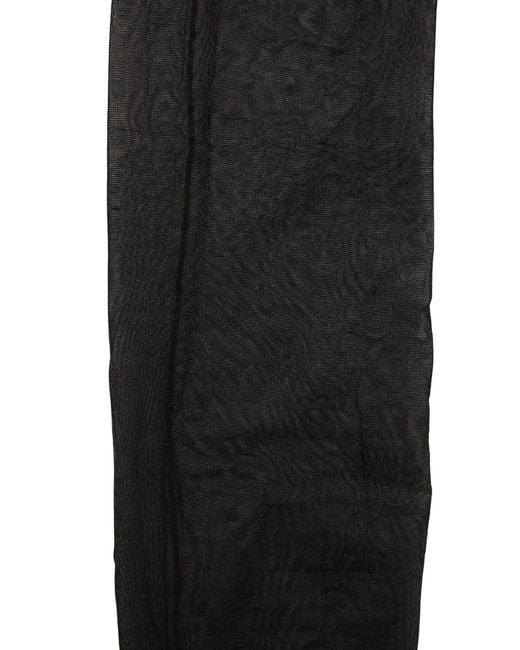 Dolce & Gabbana Black Nylon Tights Stocking Pantyhose Socks
