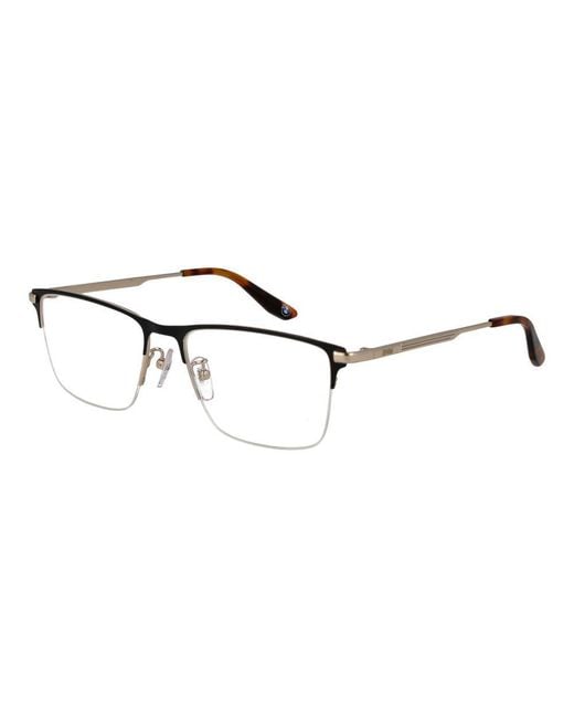BMW Metallic Black Metal Glasses (frames) for men