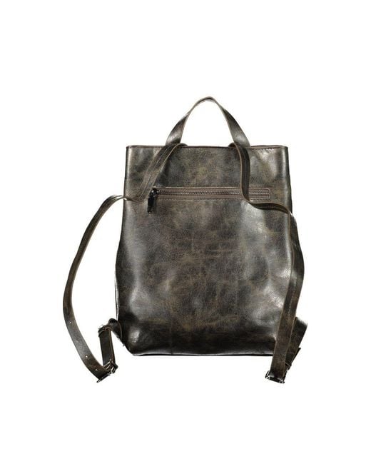 Desigual Brown Polyurethane Backpack