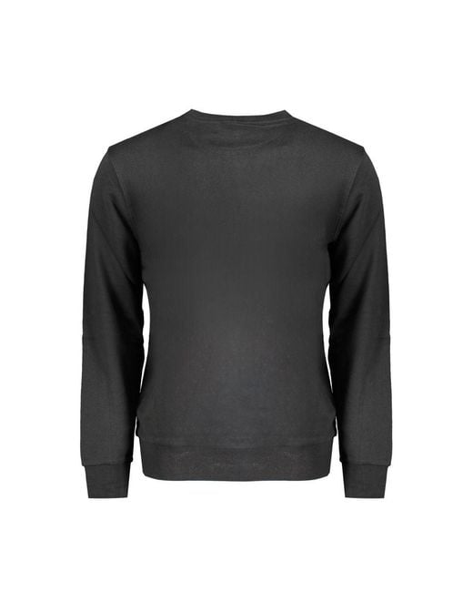 North Sails Black Cotton Men's Sweatshirt for men