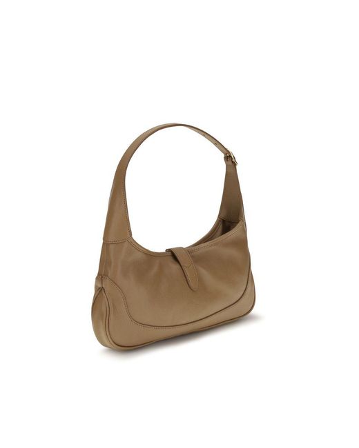 Gucci Multicolor Beige Goatskin Handbag