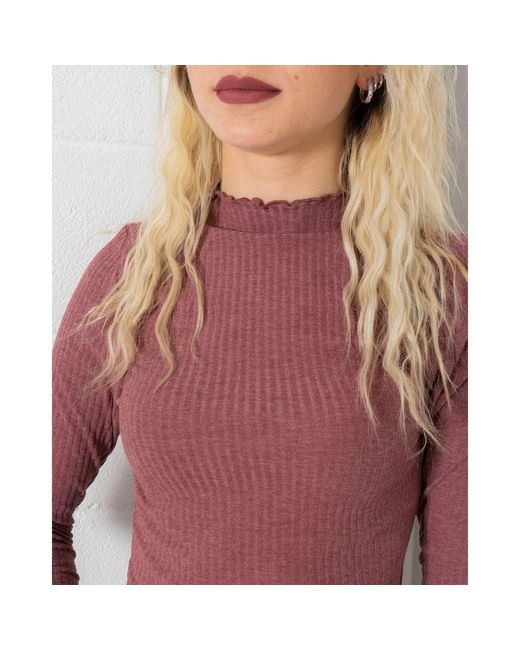ONLY Blue Bordeaux Viscose Tops & T
