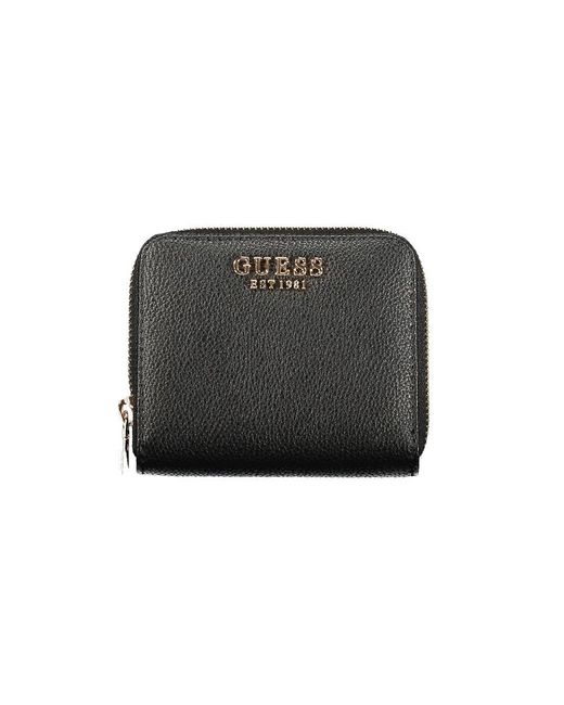 Guess Black Nero Poliuretano Wallet