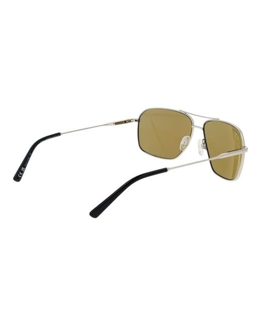 Serengeti Blue Silver Metal Sunglasses for men
