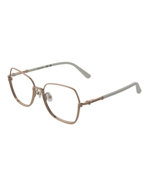 MARCIANO BY GUESS Metallic Rose Gold Metal Glasses (frames)