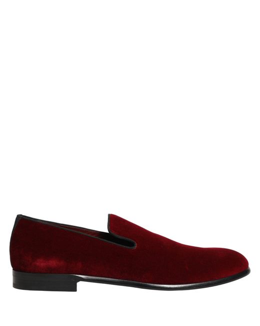 Dolce & Gabbana Red Slippers for men