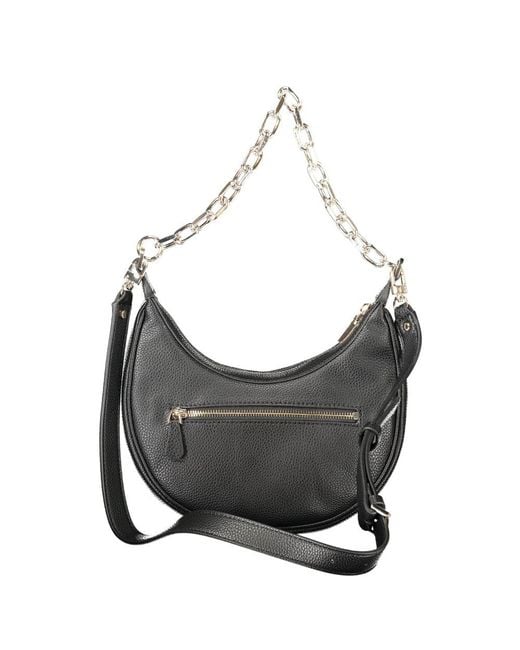 Guess Gray Black Polyurethane 's Handbag