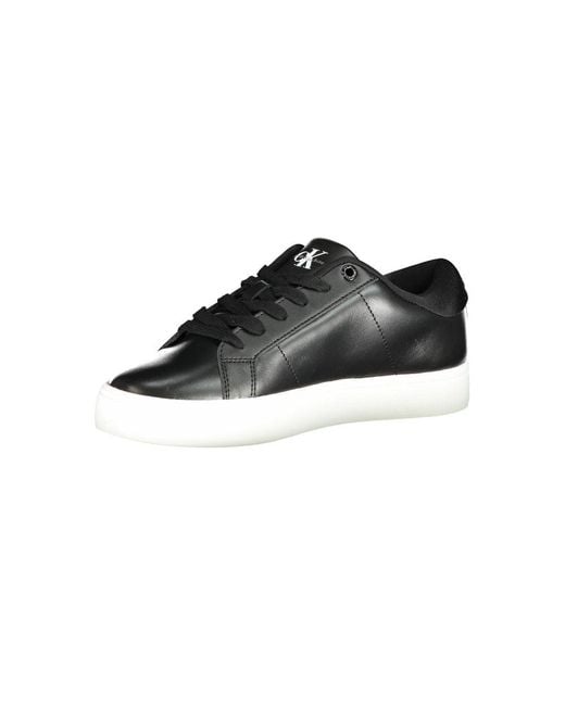 Calvin Klein Black Polyester Sneaker
