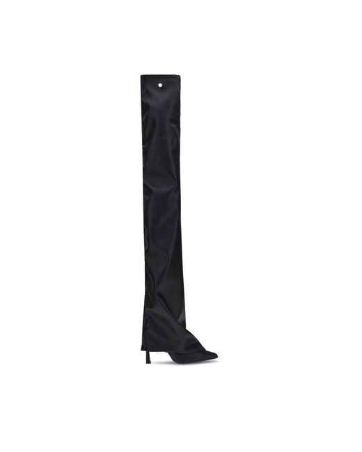 The Attico Black Robin Boots