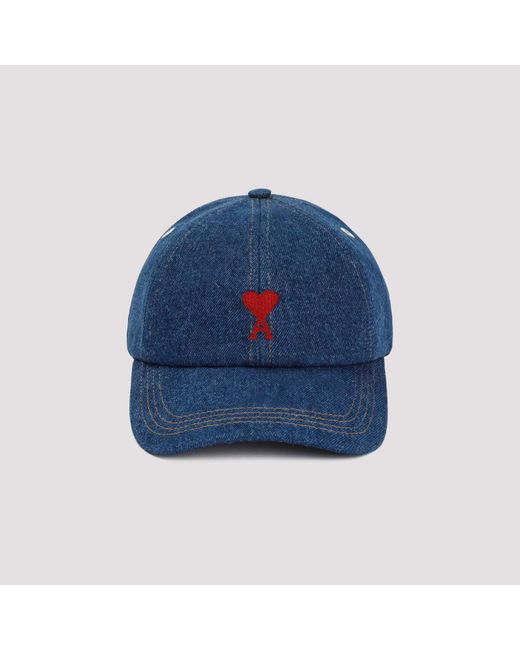 AMI Used Blue Cotton Hat for men