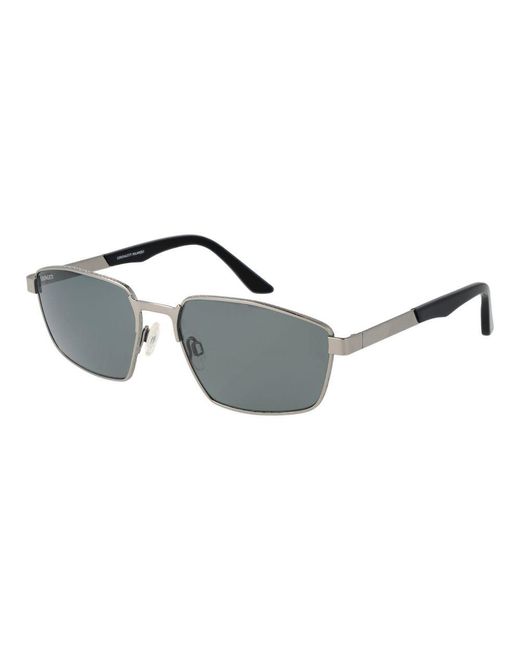 Serengeti Multicolor Gray Metal Sunglasses for men