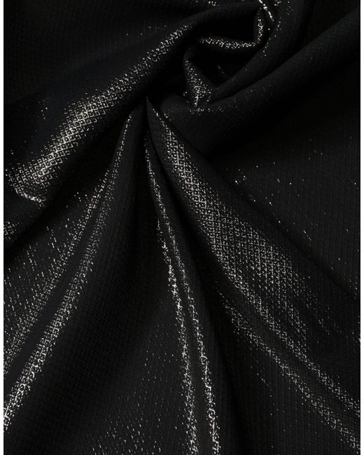 Dolce & Gabbana Gray Silk Square Wrap Shawl Foulard 122Cm X 120Cm Scarf