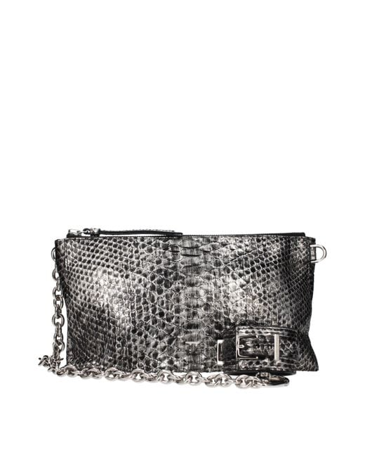 Tom Ford Gray Skin Handbag