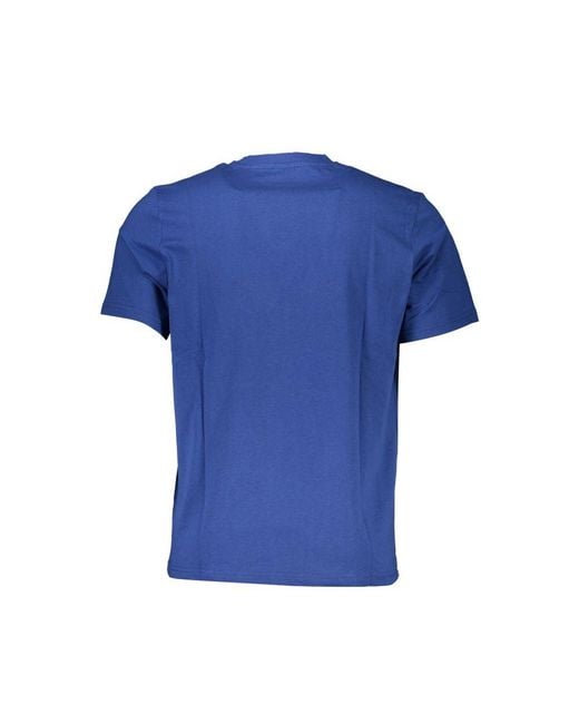 North Sails Blue Cotton T-Shirt for men
