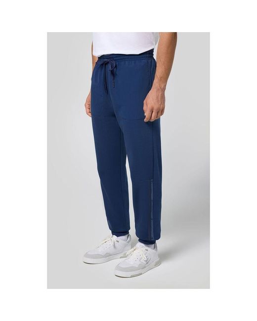 Champion Blue Cotton Joggers (workout Pants) for men