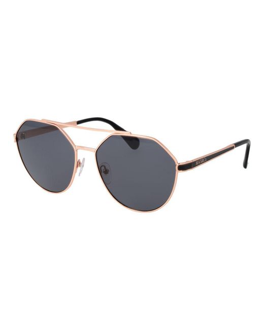 MAX&Co. Blue Metal Sunglasses