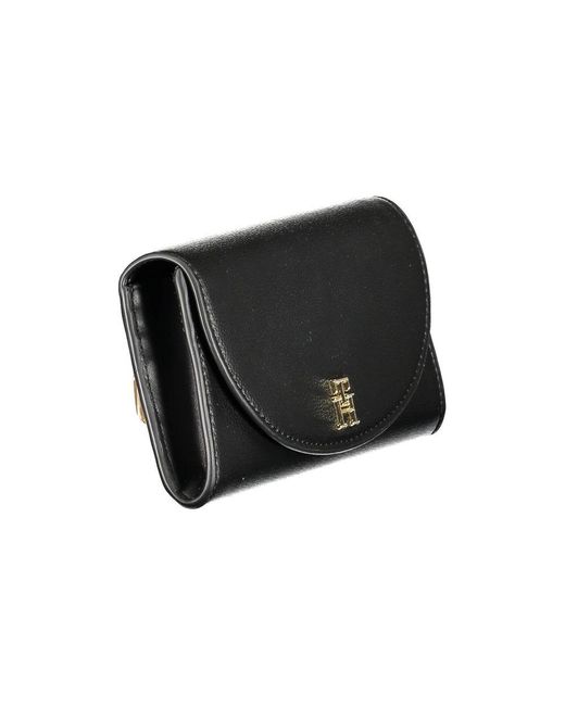 Tommy Hilfiger Black Polyethylene Wallet