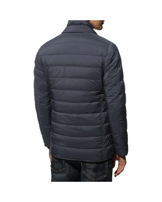 Herno Blue Polyamide Jacket for men