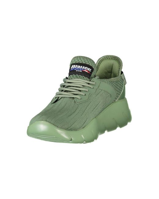 Blauer Green Verde Polyester Men Sneaker for men