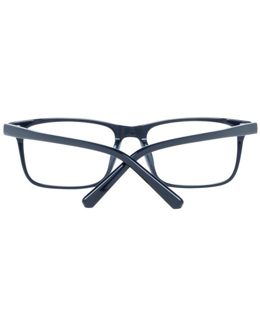 Bally Blue Black Plastic Glasses (frames) for men