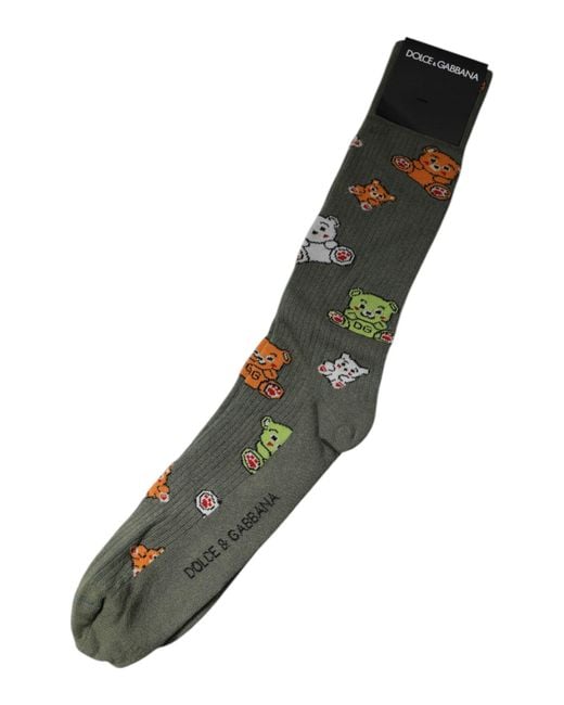 Dolce & Gabbana Black Socks for men