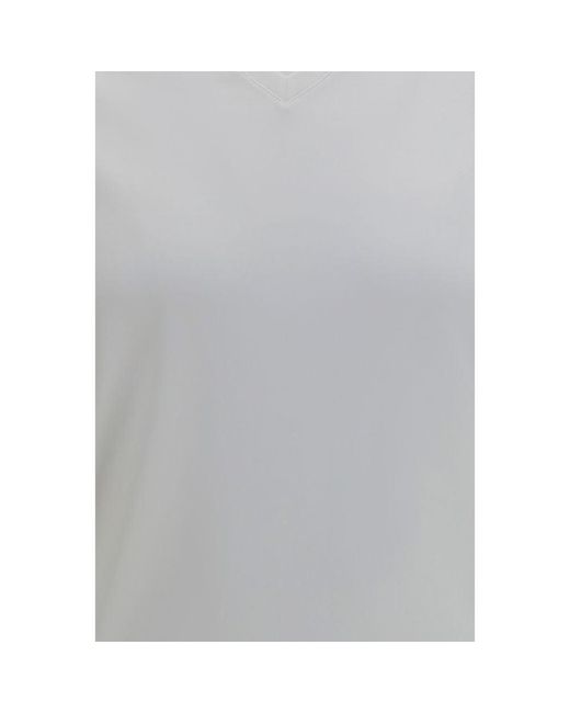 Gucci Gray White Modal T for men