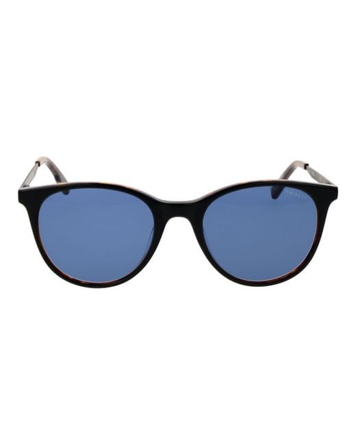 Hackett Blue Acetate Sunglasses for men