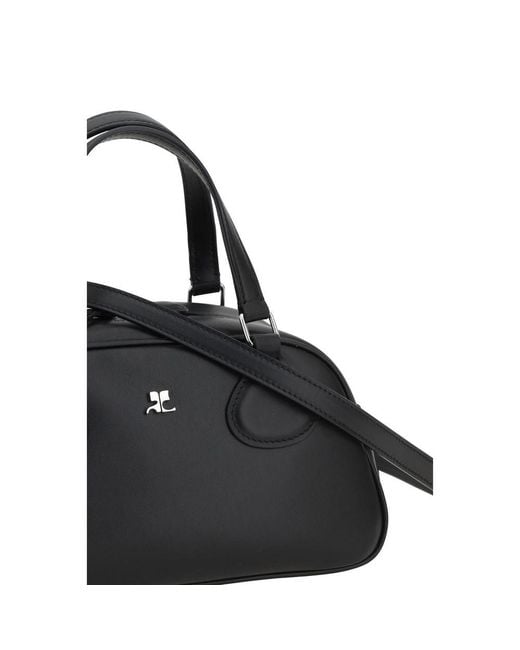 Courreges Black Friday Bowling Handbag