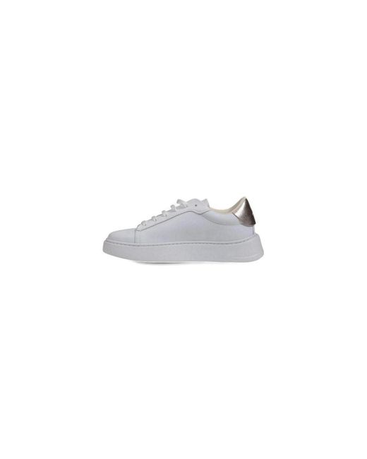Furla White Polyethylene Low Top Sneakers