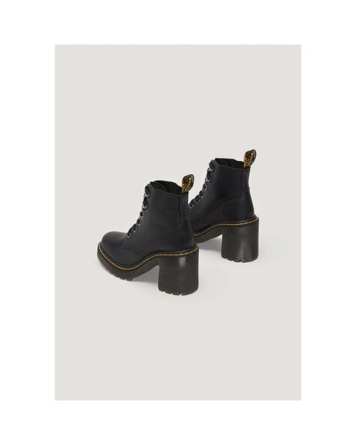 Dr. Martens Black Heeled Boots