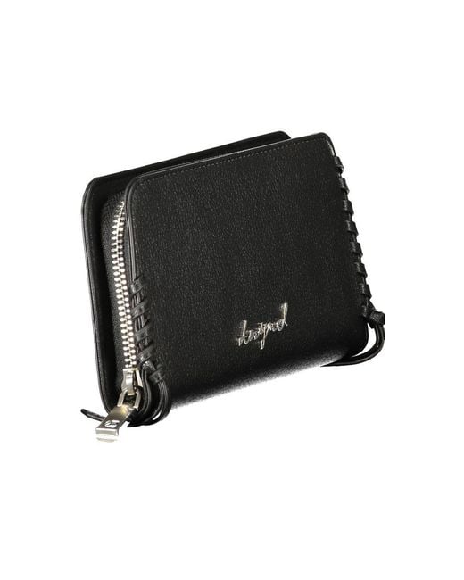 Desigual Black Polyurethane Wallet