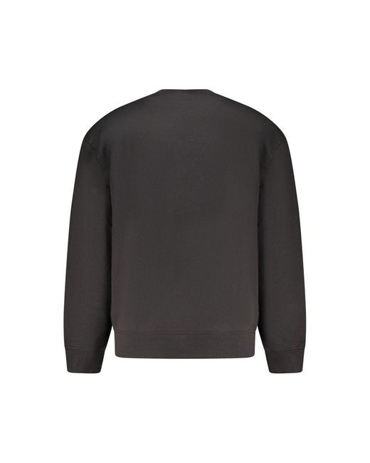 Calvin Klein Gray Cotton Sweater for men