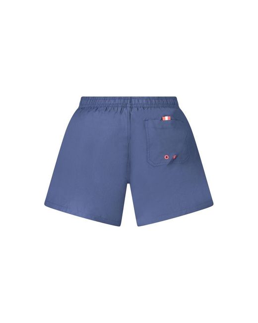 North Sails Blue Cotton Swimwear for men