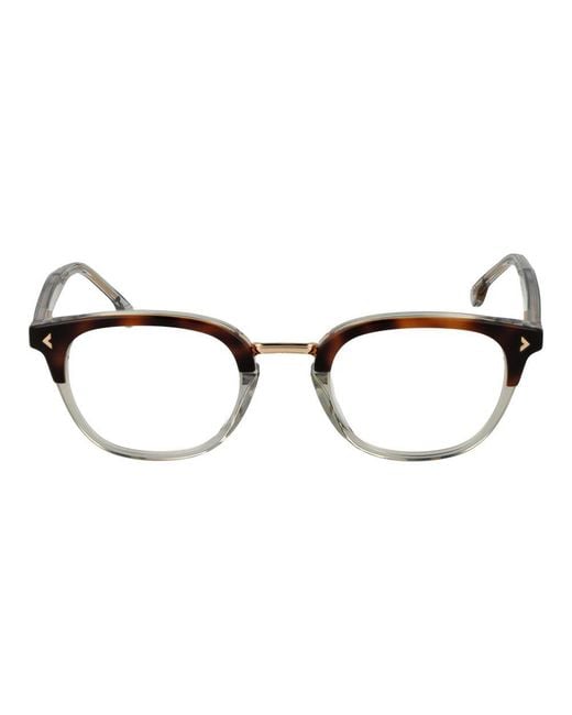 Lozza Brown Multicolor Cellulose Acetate Glasses (frames)
