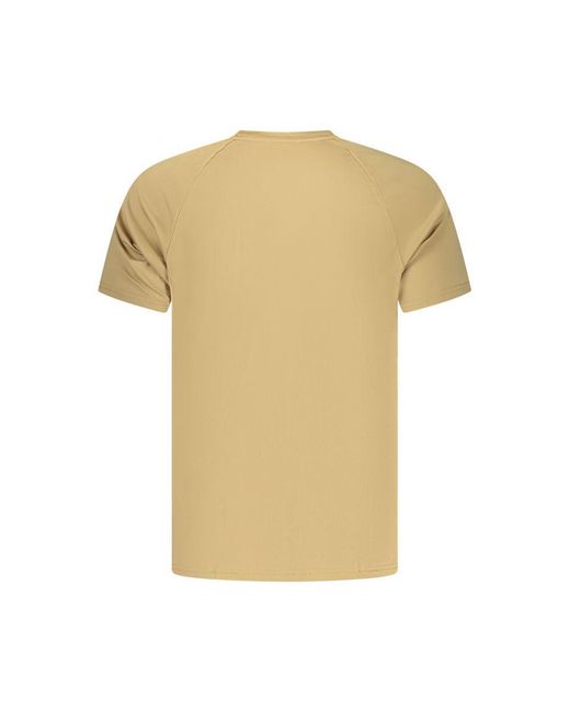 Nike Yellow Gold Poliestere Mens T for men