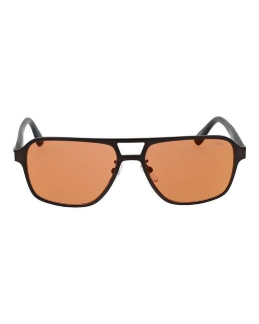 BMW Blue Gray Aluminum Sunglasses for men
