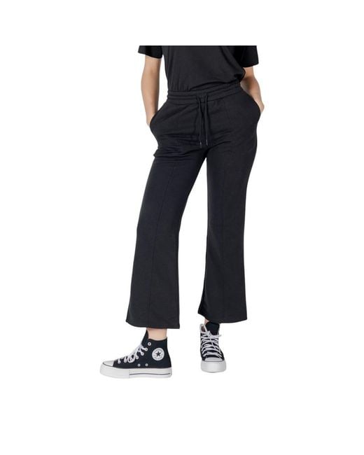 Converse Blue Black Cotton Jeans & Pant